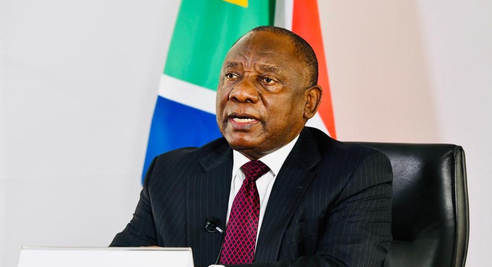 President Cyril Ramaphosa