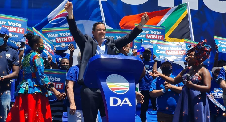 The Democratic Alliance (DA) has announced that it has won the uMngeni local municipality in Kwazulu-natal in an official announcement