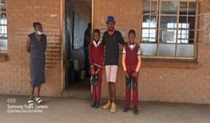Percy Chauke, a resident of Olifantshoek Village in Limpopo, has been providing stationey, shoes and sanitary pads for underprivileged