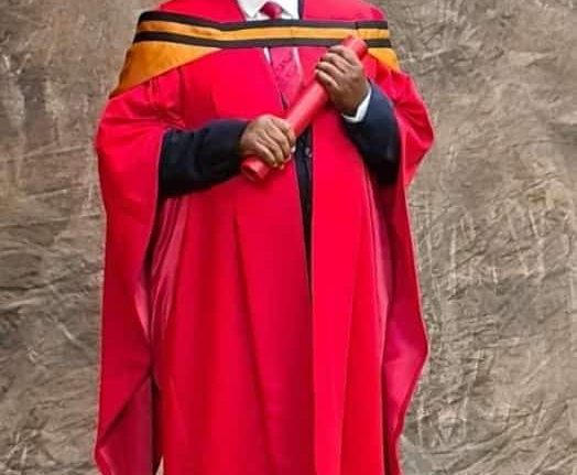 Moloko Mashamaite Honored With A Doctorate Degree By UNISA.