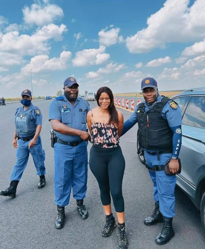 Muvhango Actress on A Sexy Arrest - Africa Newz