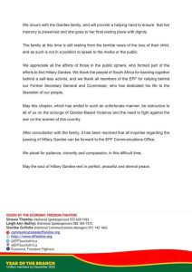 EFF Statement 